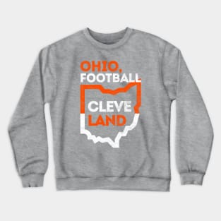 Ohio State Football Ballers, Cleveland Fan Gift Crewneck Sweatshirt